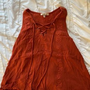 Burnt Orange Tank